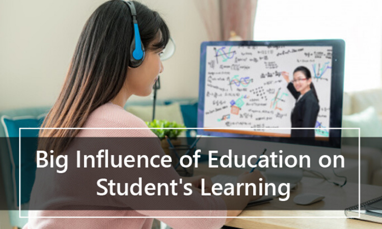 The Big Influence of Online Education on Student's Learning